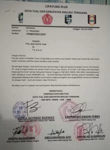 Pernyataan Sikap Cipayung Plus Kota Tual - Malra