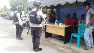 Brimob Maluku blusukan dipangkalan Ojek Malra