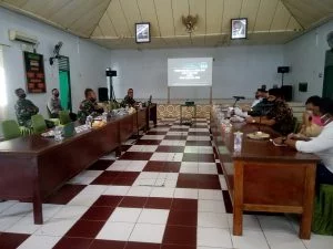 tatap muka Komisi II DPRD Malra bersama Kapolres dan Dandim 1503 Tual