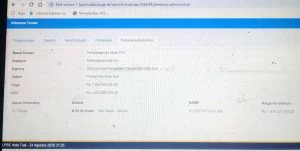 CV. Farisa menang tender proyek pembangunan jalan TPA 1,5 Milyar