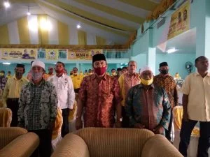 Para sesepuh Partai Gokkar Kota Tual yang hadir di Musda III Partai Golkar