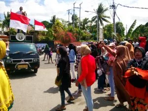 Pengungsi Lupus demo di HUT RI Ke 75, dua tahun hidup terlantar