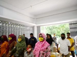 Pengurus Golkar tingkat Desa Se Kecamatan Dullah Utara yang dilantik