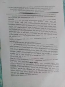 laporan korupsi dana desa Ngurwalek, Kei Besar