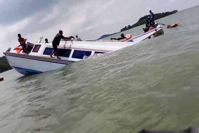 Bencana Lagi, Khatib Masjid Pulau UT Tenggelam Dengan Speedboat