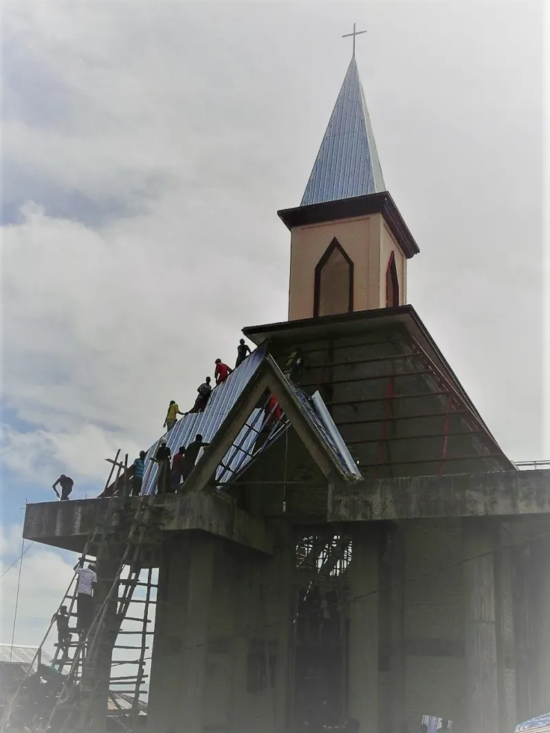 Narasumber Berita Dugaan Korupsi Pembangunan Gereja Weduar Fer Dipolisikan 2 Gereja weduar fer