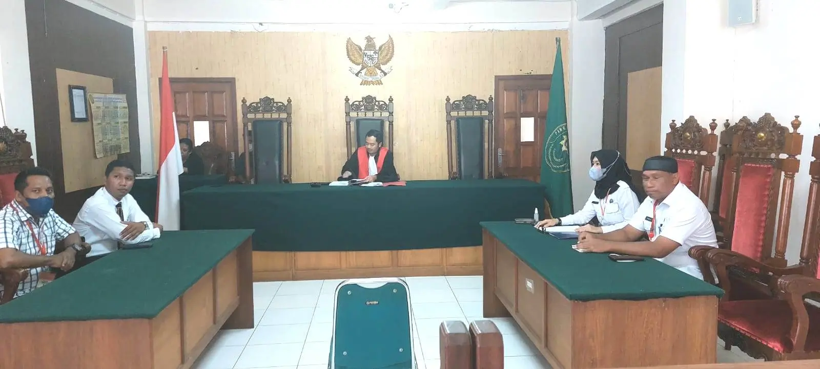 Hakim-Tunggal-PN-Tual-Pimpin-sidang-praperadilan-BNN.