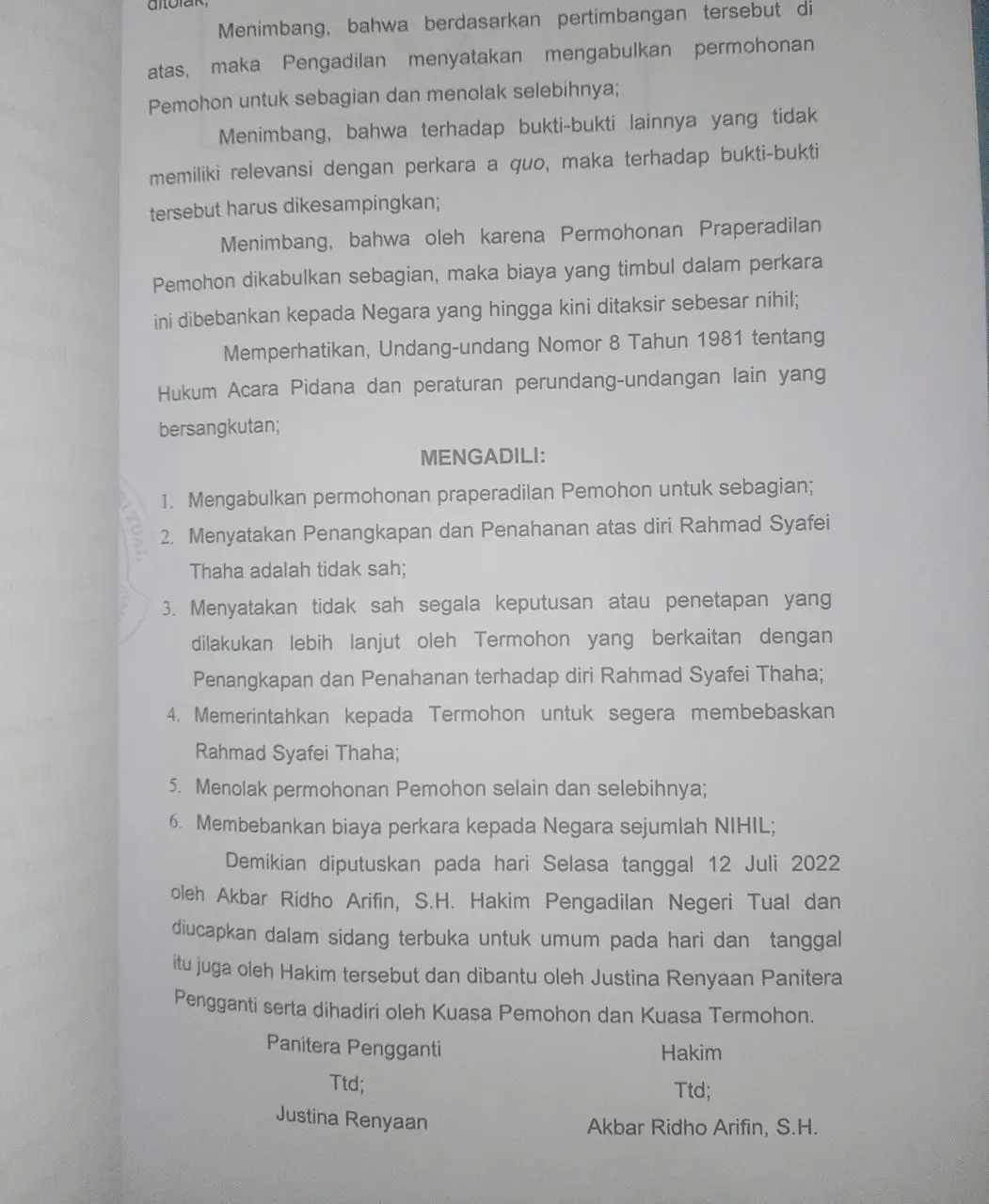 Ini-amar-putusan-praperadilan-yang-dibacakan-Hakim-Tunggal-PN-Tual