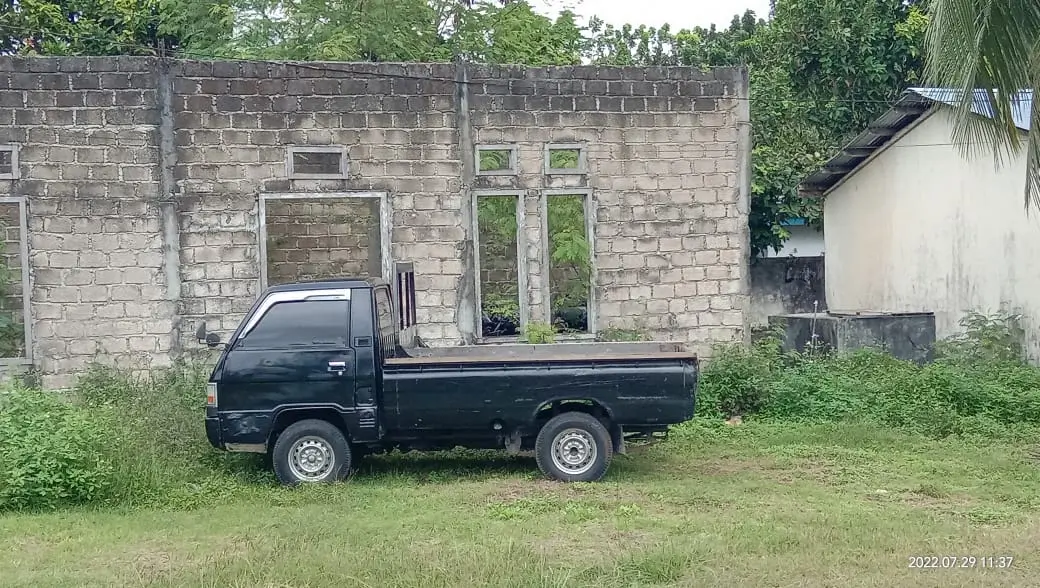 Mobil-truk-BUMO-Revav-yang-dibawah-lari-ditemukan-dekat-Kantor-Polsek-Kei-Kecil.
