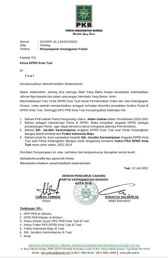 ini-bukti-surat-Ketua-PKB-Kota-Tual-Usman-Tamnge