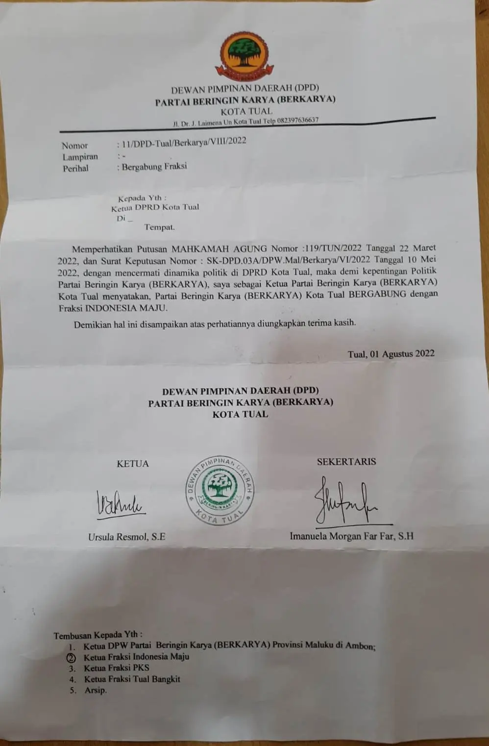 ini-surat-DPD-Partai-Berkarya-Kota-Tual