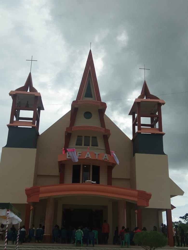 Ini Gereja Efata Jemaat GPM Ohoitel yang thabiskan minggu 11 Desember 2022