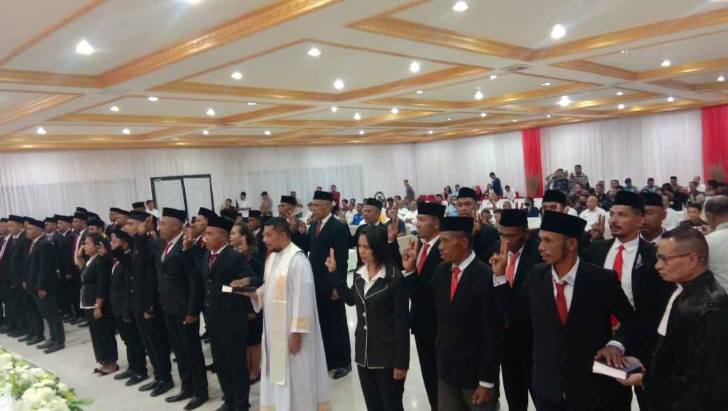 KPU Malra lantik 55 Anggota PPK Se Kabupaten Maluku Tenggara