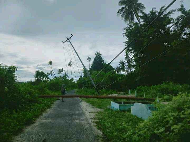 Proyek PLTD milik PLN di Pulau Tayando Kota Tual yang mangkrak