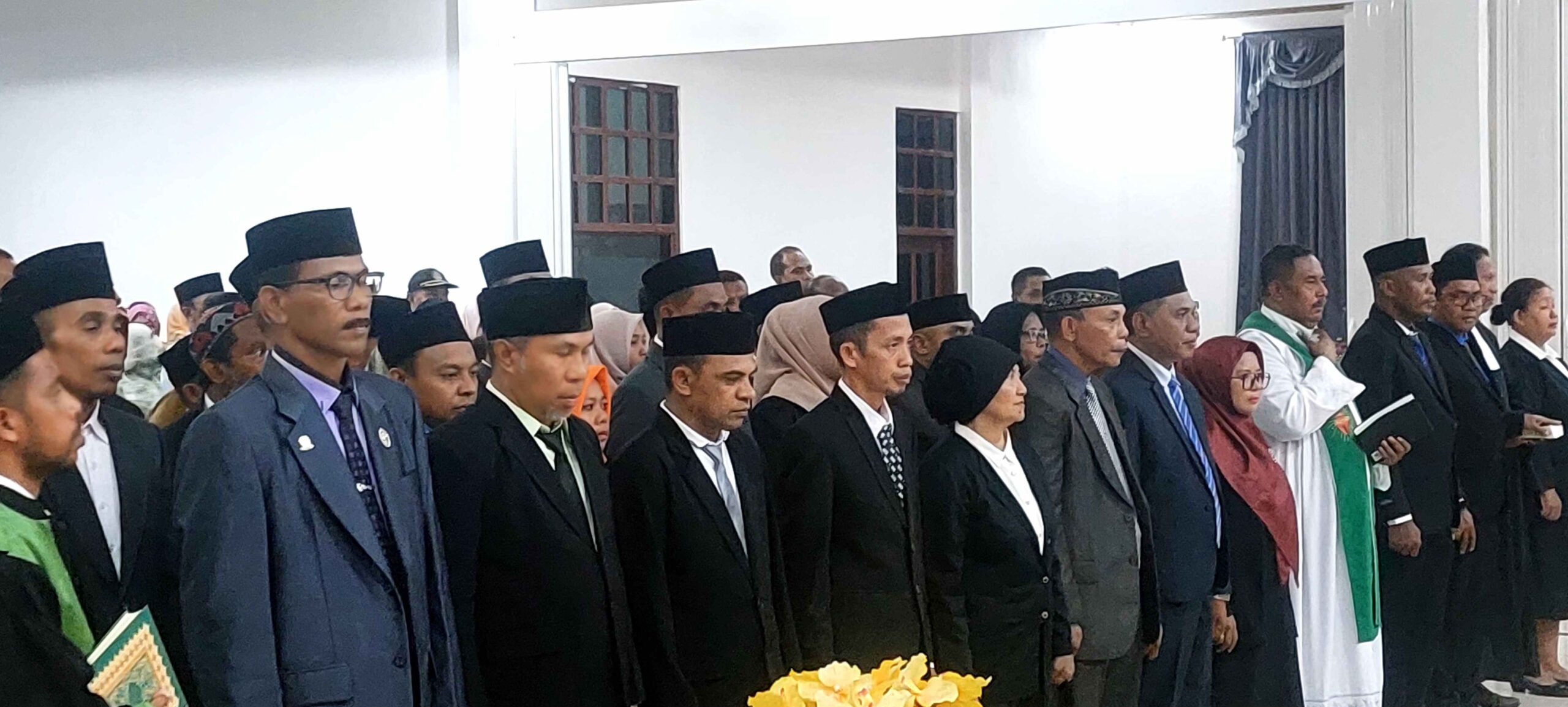 Ini para pejabat Pemkot Tual yang dilantik, senin 13 Februari 2023