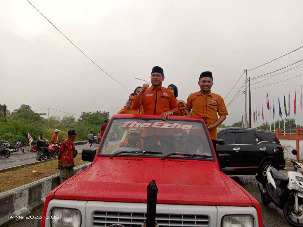 Partai Hanura Kota Tual daftarkan bacaleg di KPU, Minggu 14 Mei 2023, pukul 11.00 WIT