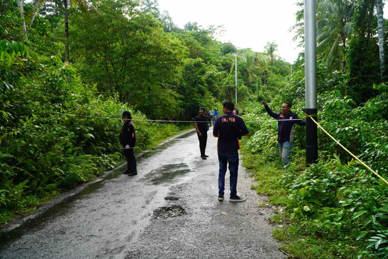 Tim penyidik Polda Maluku Lakukan penyelidikan kasus penembakan di Saparua