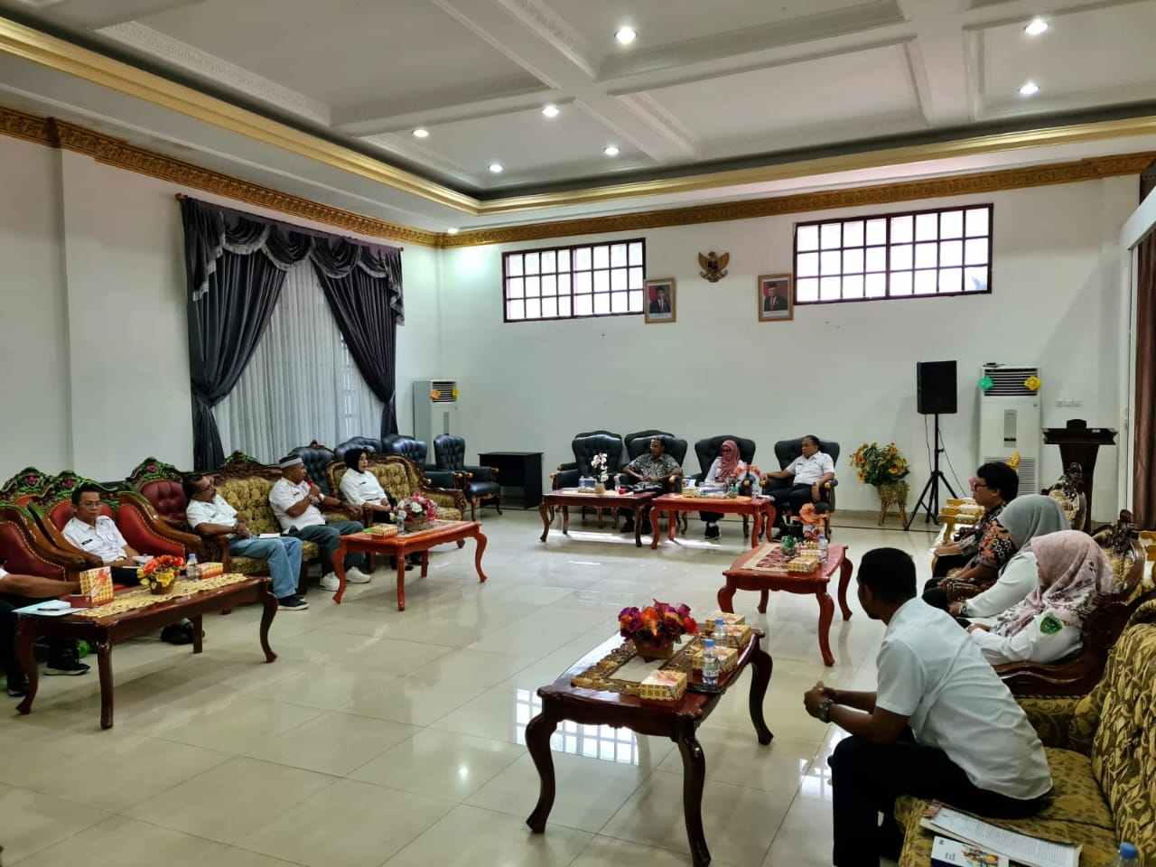 Tim Komnas HAM Maluku ketika berada di Kota Tual dan Kabupaten Maluku Tenggara