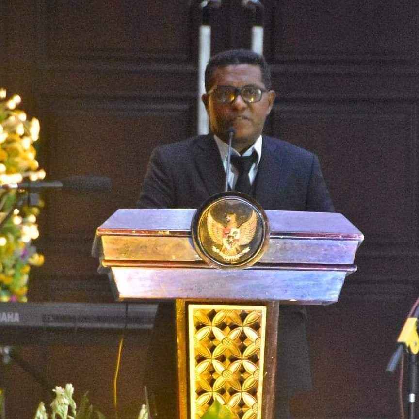 Ketua Panitia Peresmian dan Dedikasi Gereja Katolik Langgur, Yosep Dumatubun