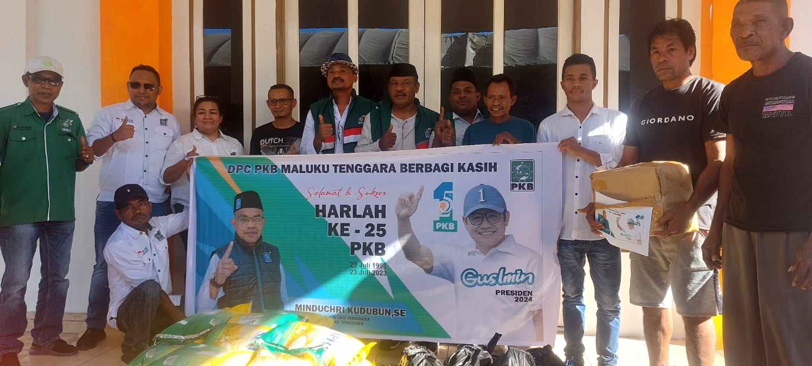 PKB Malra bersama Ketua Majelis Jemaat GPM Anugerah Ohoijang, Sabtu 22 Juli 2023