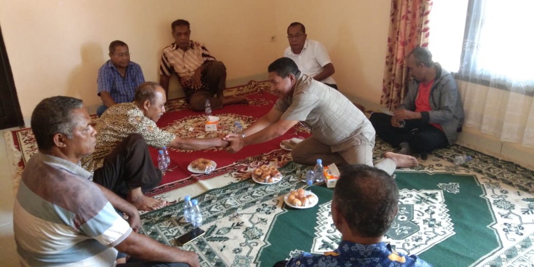 Proses Perdamaian Keluarga Ubro dan Tanlain di Desa Taar, Kota Tual selasa 31 Oktober 2023