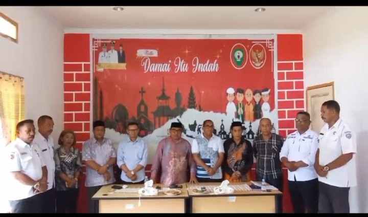 Konferensi Pers FKUB dan Kesbangpol Kabupaten Maluku Tenggara, Rabu 8 November 2023