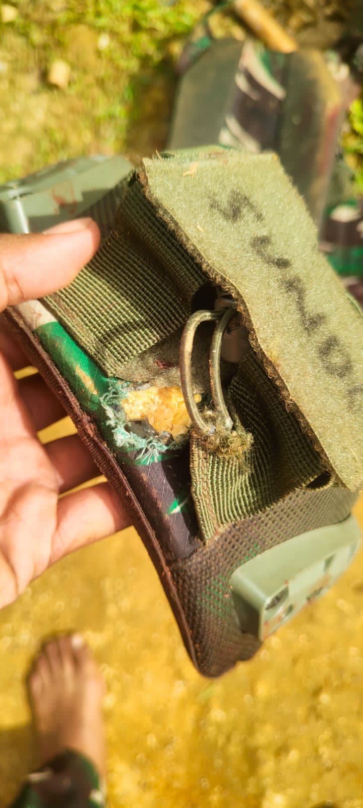 Ini bukti kontak tembak di Maybrat Sorong Selatan, Minggu 22 Maret 2026. ( dok foto - Tualnews.com)