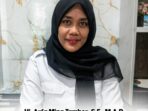 Plt. Kepala Badan Kesatuan Bangsa dan Politik (Kesbangpol) Kota Tual, Hj. Arfa Mina Tamher, S.E., M.A.P.,